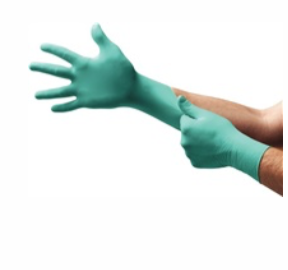 Wegwerphandschoenen Microflex 93-260 Maat 9.5-10 groen/blauw neopreen/nitril EN