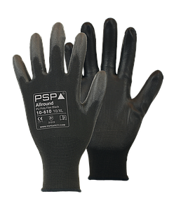 PSP 10-610 Allround PU Black Poly mt 6
