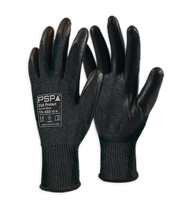 PSP 15-650 Cut PU Black 13GG, 9