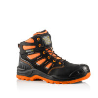 BUCKZ VIZ HOOG ZWART/ORANJE S3/HRO/SRC/WRU mt 45