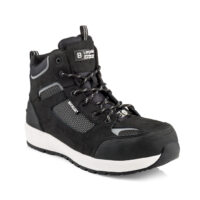 LARGOBAY BLACK SNEAKER MIDDELHOOG ZWART S1/P/ESD/HRO/SRC mt 45