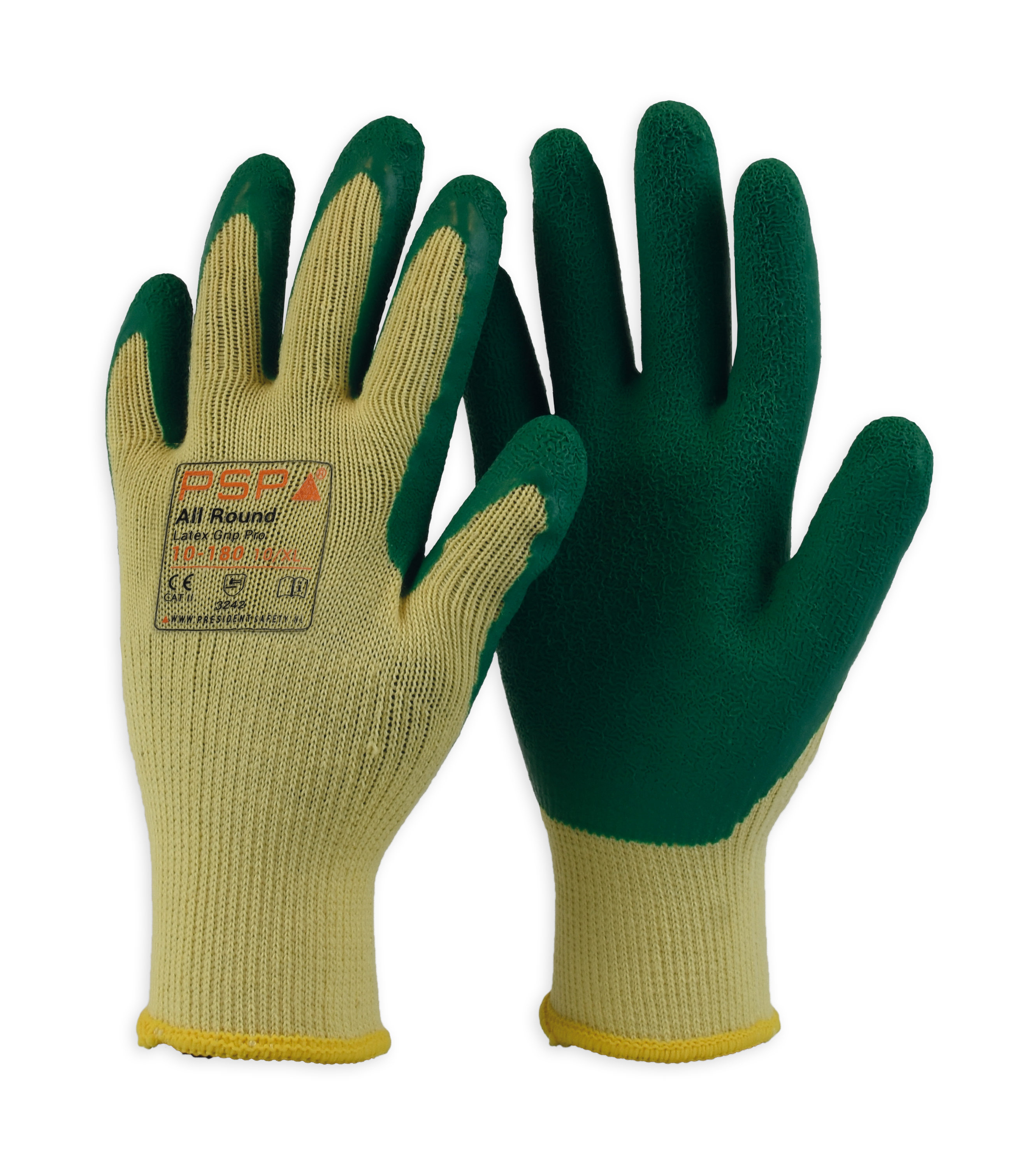 PSP 10-180 Top Latex Green/Yellow, 9